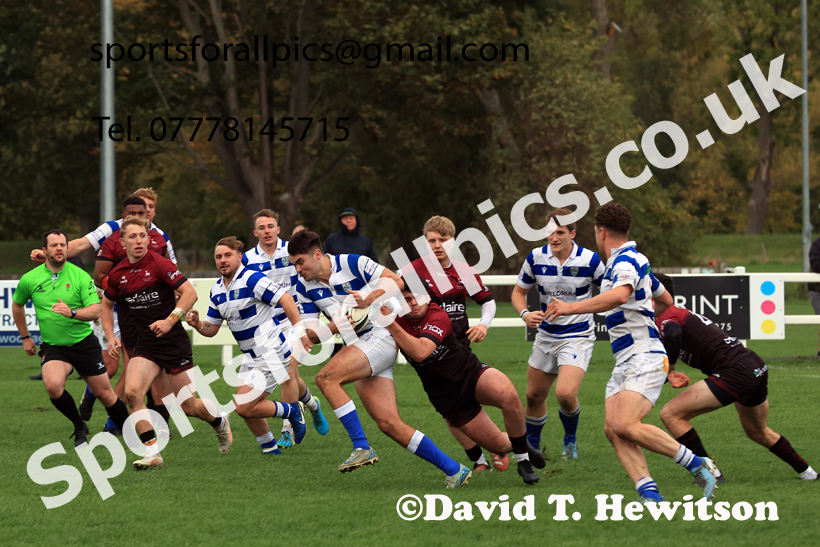 Tynedale v Rossendale, 2025 Tynedale Park, Corbridge, October 4th. Photo: David T. Hewitson/Sports for All Pics